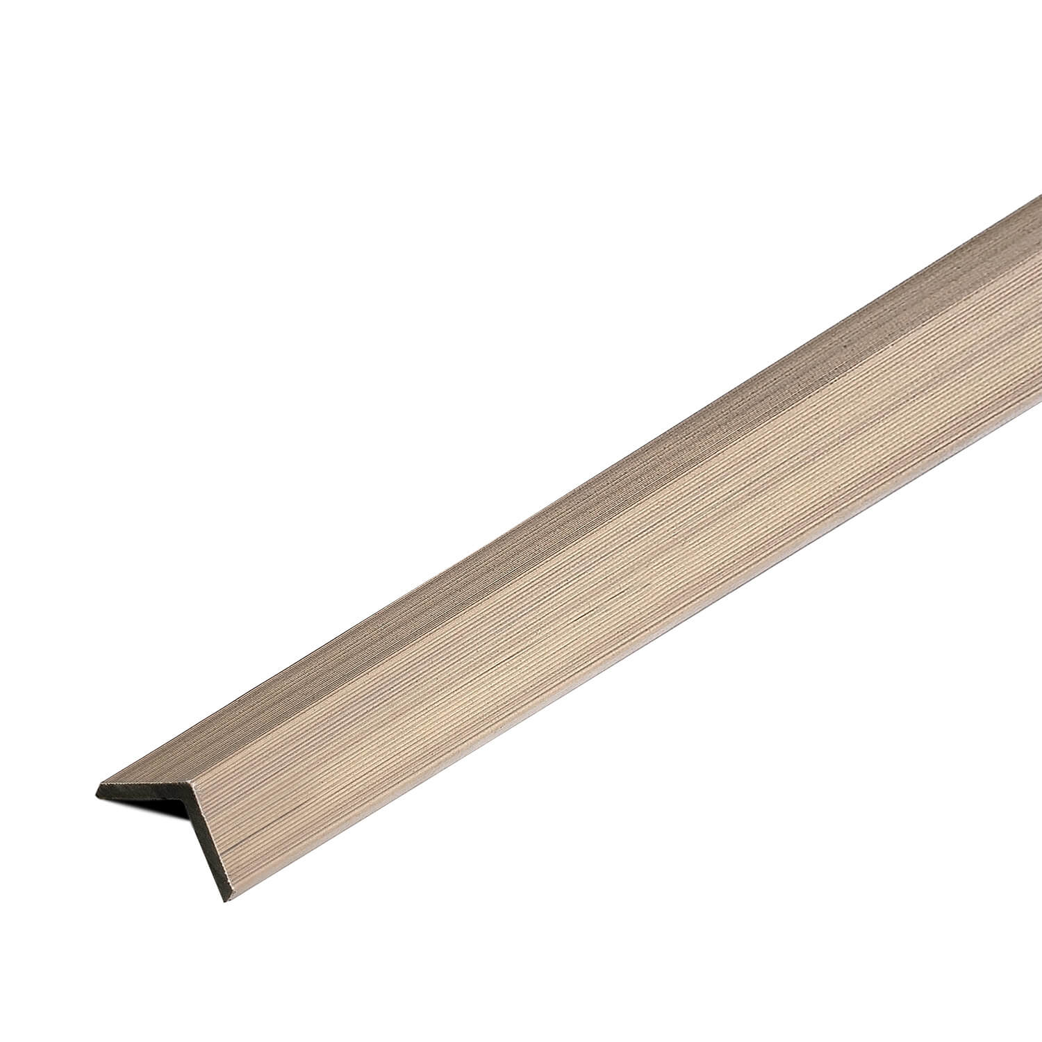 NOWOŚĆ Listwa Kompozytowa Kątowa Premium Ecru 45x45 mm – dł. 2,9 m