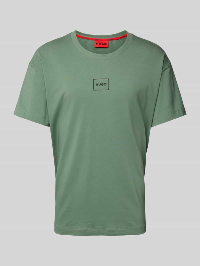 T-shirt z nadrukiem z logo