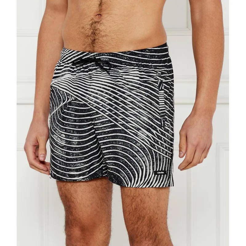Calvin Klein Swimwear Szorty kąpielowe Regular Fit