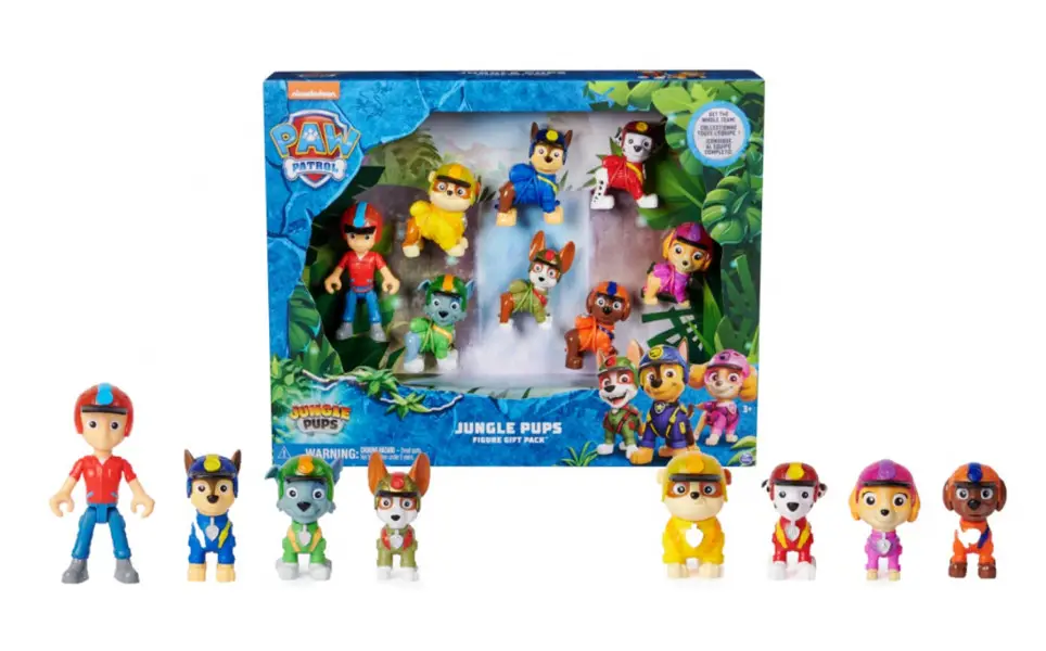 Psi Patrol Jungle 8 figurek - Produkty Licencyjne-różne