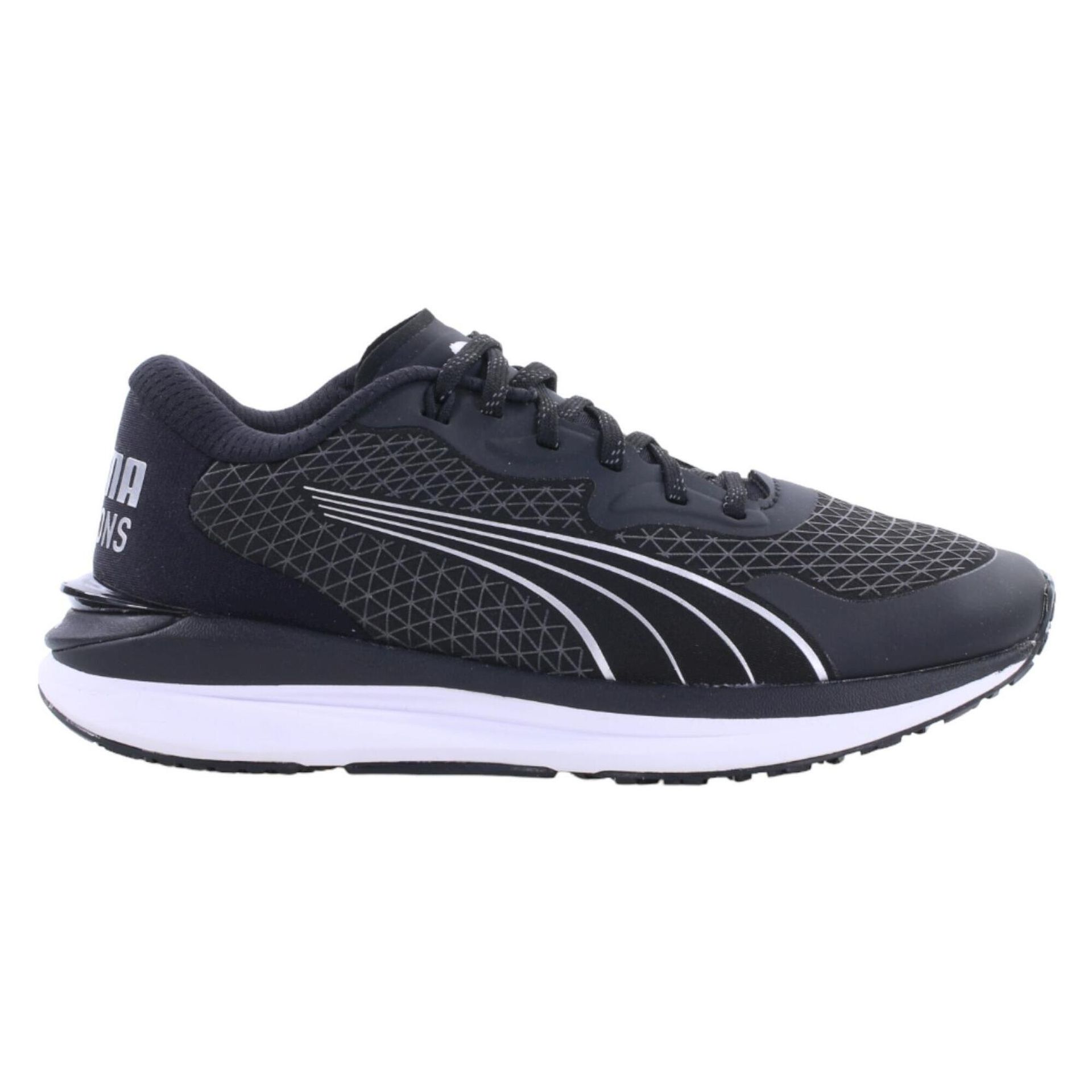 Buty do biegania damskie Puma czarno-srebrne 376897 01 36