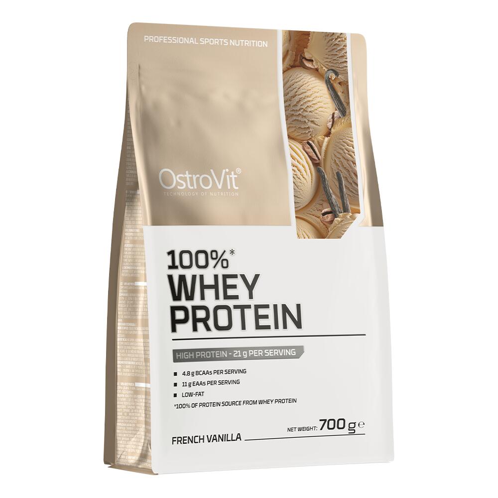 OstroVit Odżywka białkowa 100% Whey Protein waniliowy - suplement diety 700 g