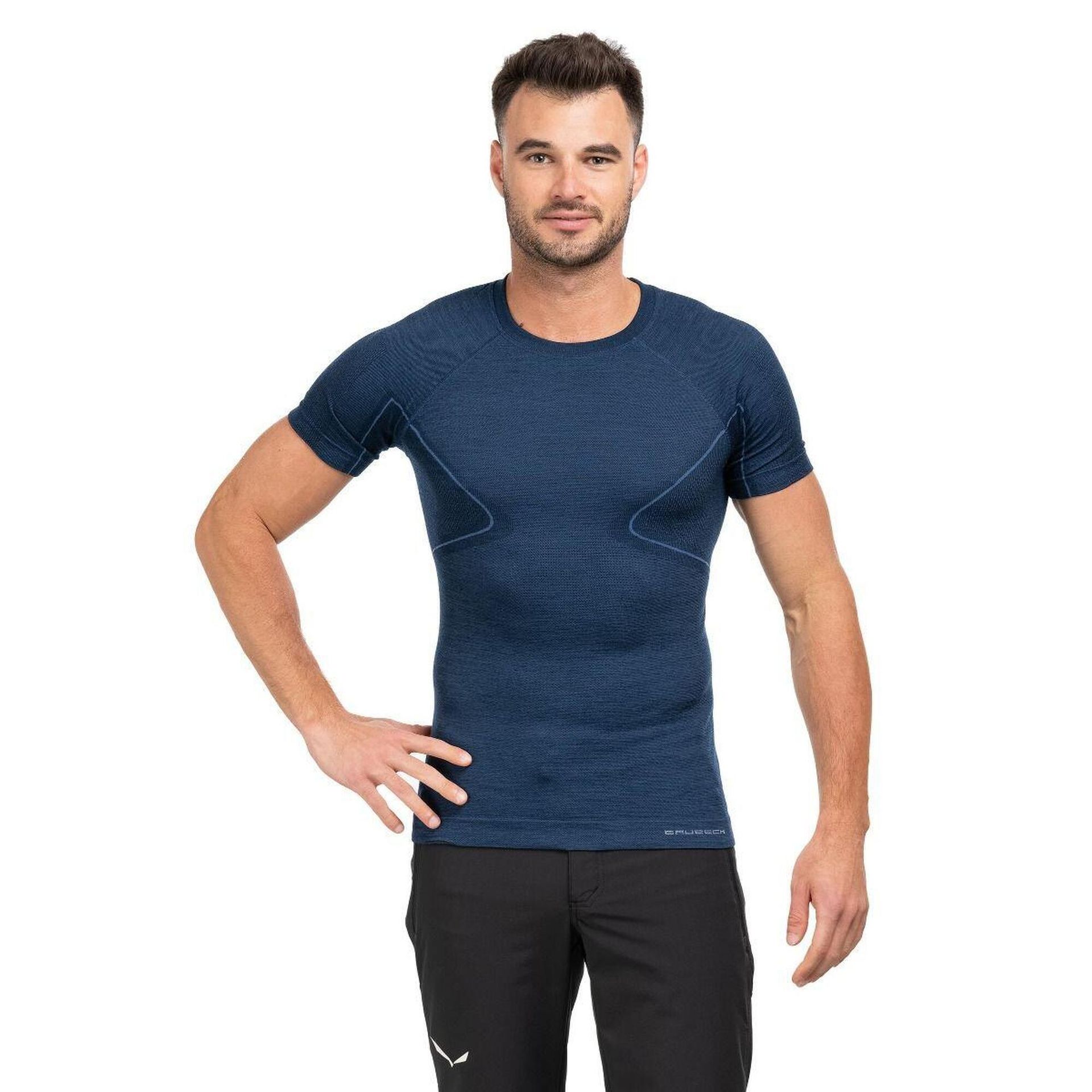Koszulka męska Brubeck Active Wool