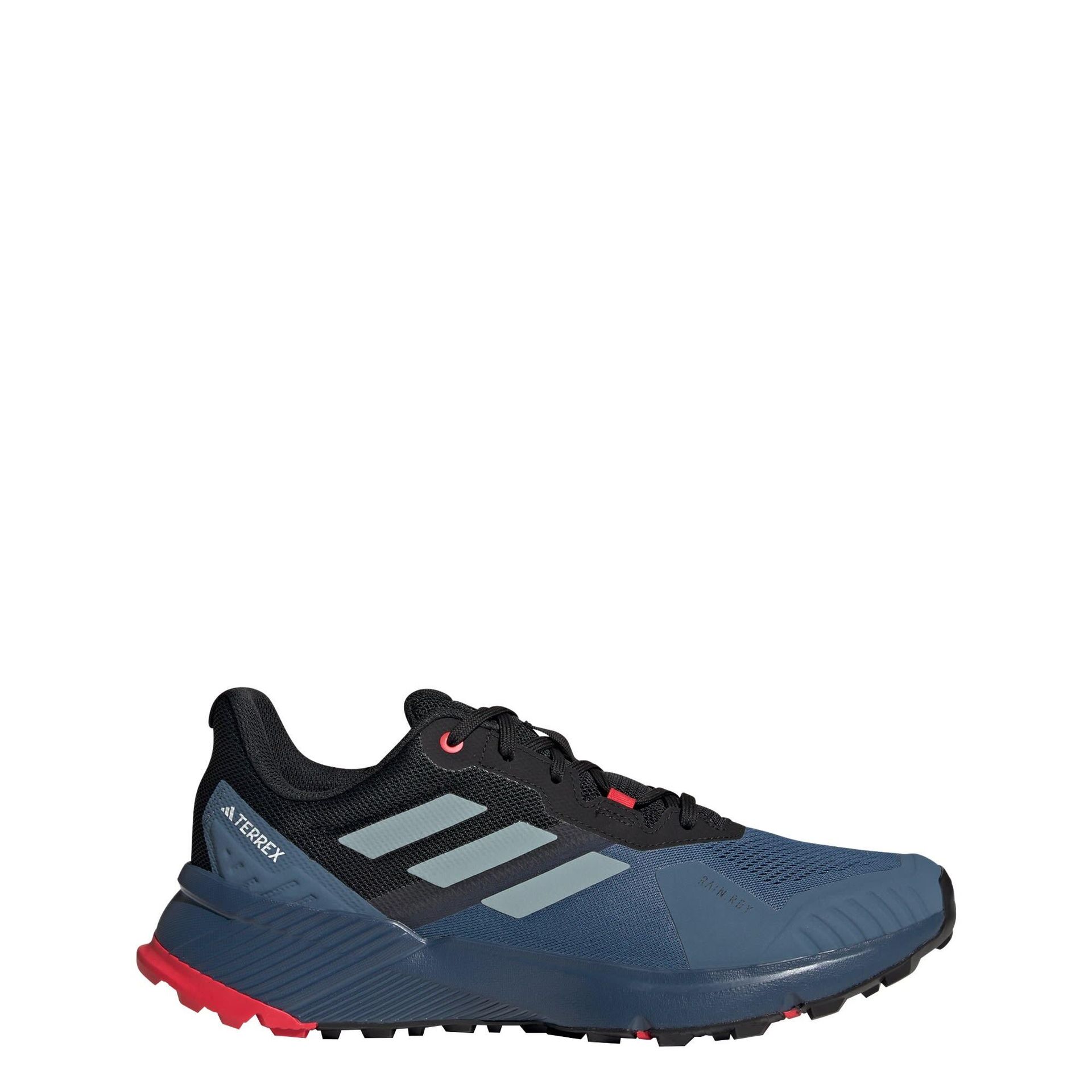 Męskie buty turystyczne Adidas Terrex Soulstride R Rozmiar butów (UE): 46 2/3 / Kolor: niebieski/czerwony