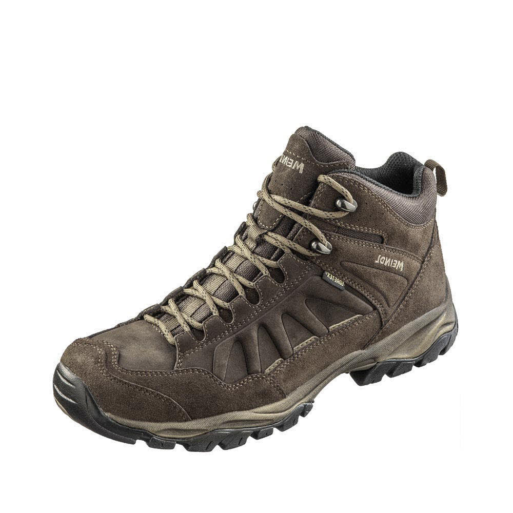 Meindl Nebraska Mid GTX Męskie Buty Trekkingowe, Brązowy, 43.5 EU