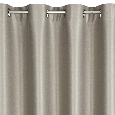 Zasłona EUROFIRANY Selina 140 X 250 cm Ciemnobeżowy