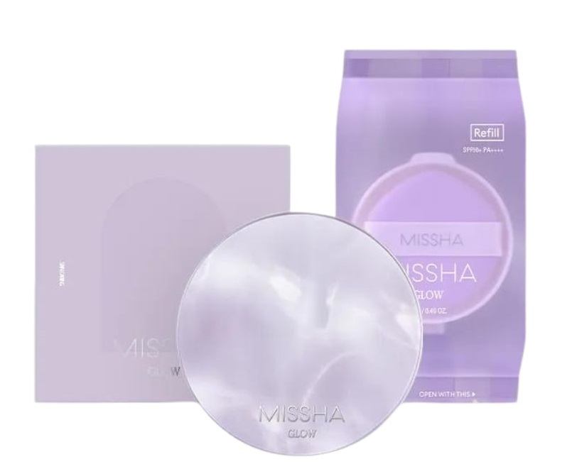 Missha Glow Layering Fit Cushion, Set No 17 Ivory