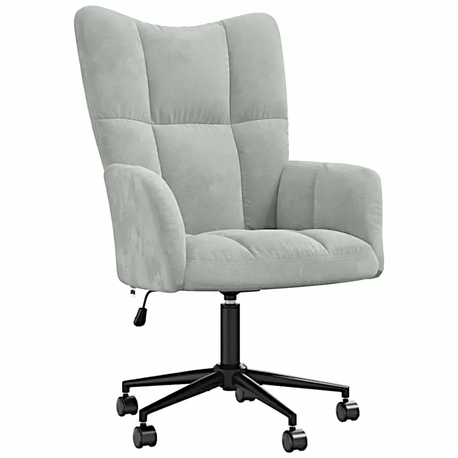Elior Fotel do biurka glamour jasnoszary N5-M75