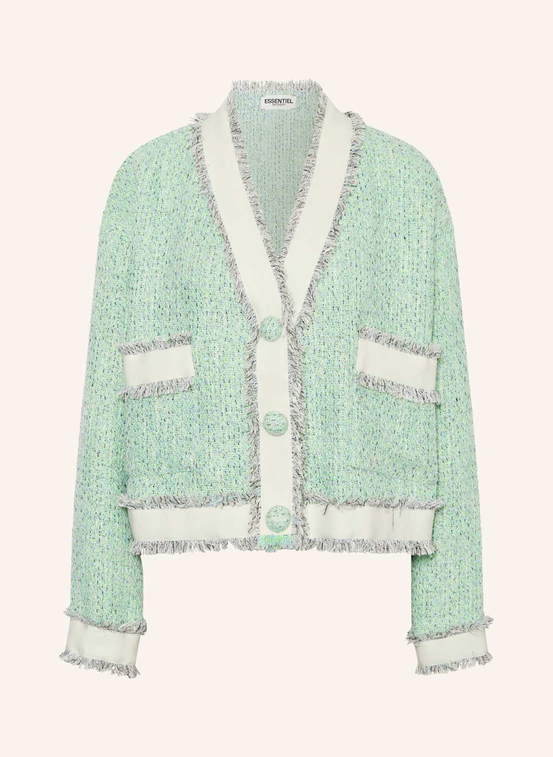 Essentiel Antwerp Kardigan Hoola gruen