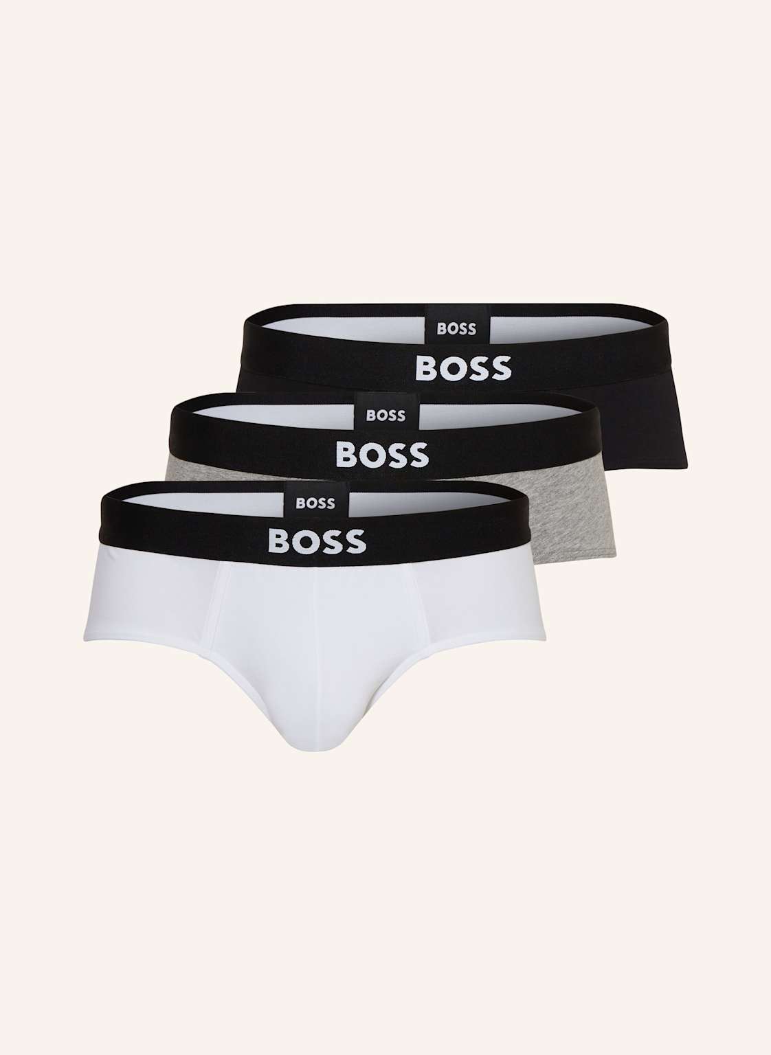 Boss Bokserki One, 3 Szt. weiss