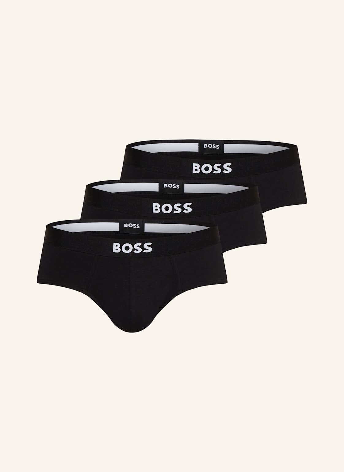Boss Bokserki One, 3 Szt. schwarz