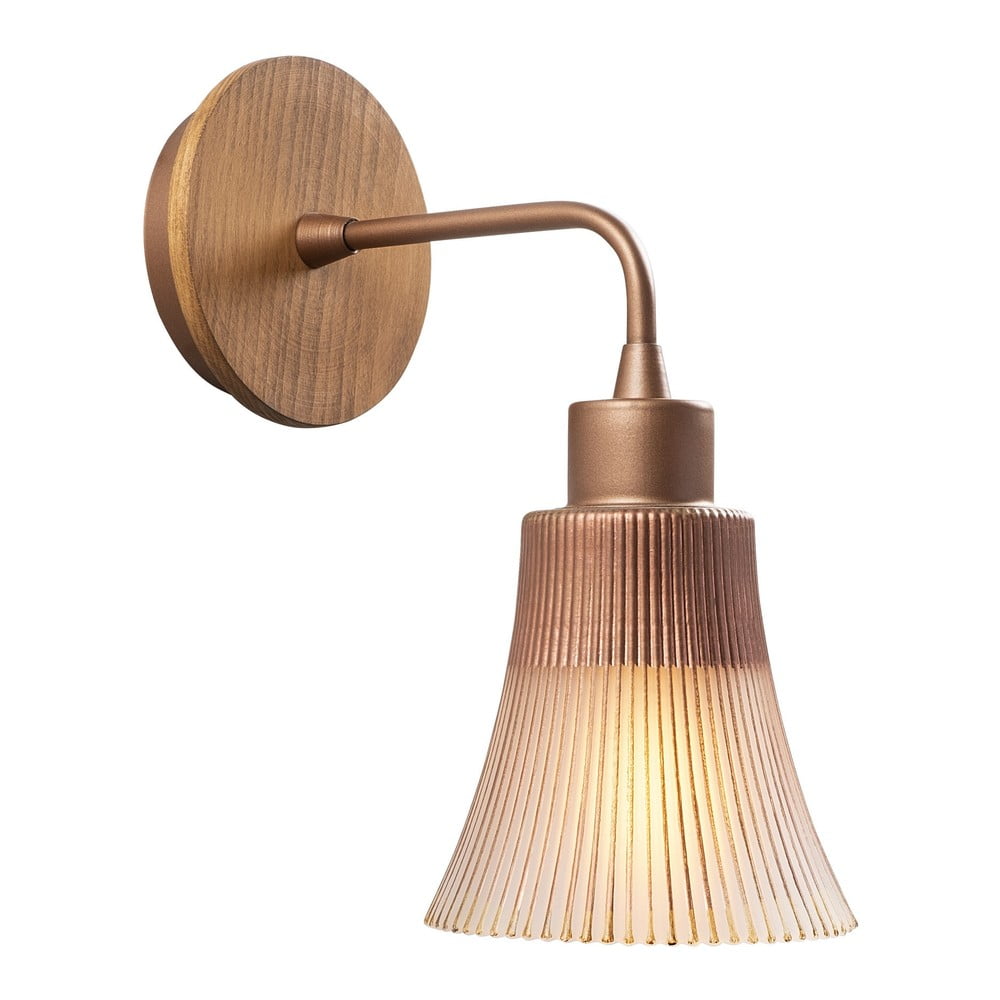Kinkiet w kolorze miedzi ø 13 cm Foca – Opviq lights