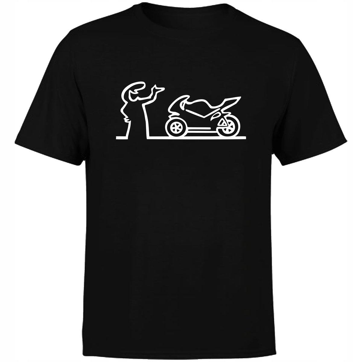 KOSZULKA MĘSKA Z NADRUKIEM LA LINEA BALUM 8C POSTAĆ LUDZIK M