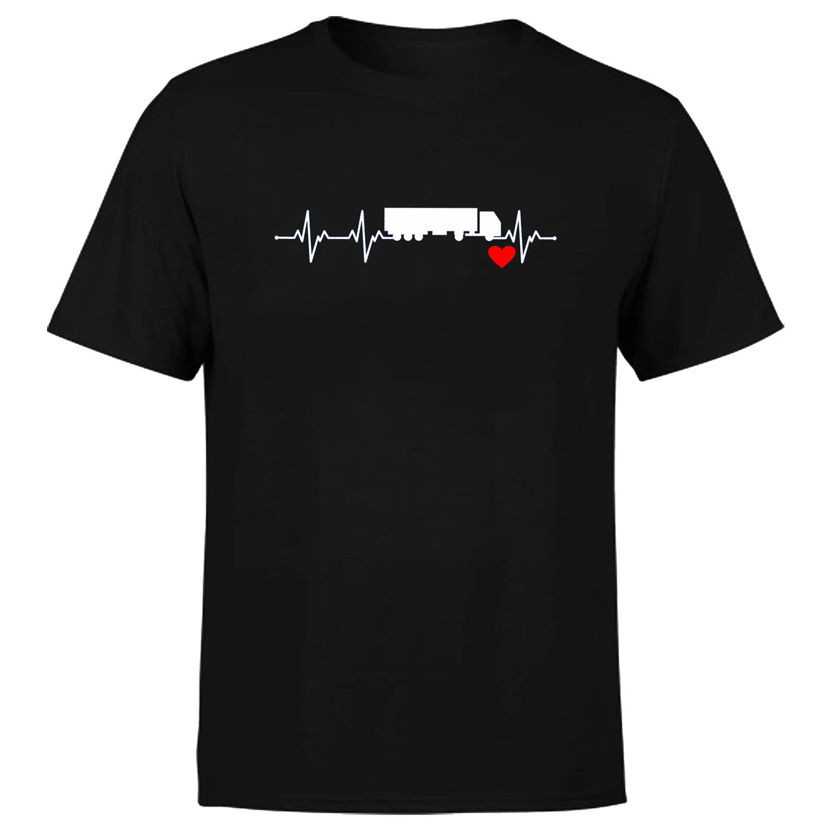 Koszulka męska z nadrukiem prezent dla kierowcy tira linia życia XS