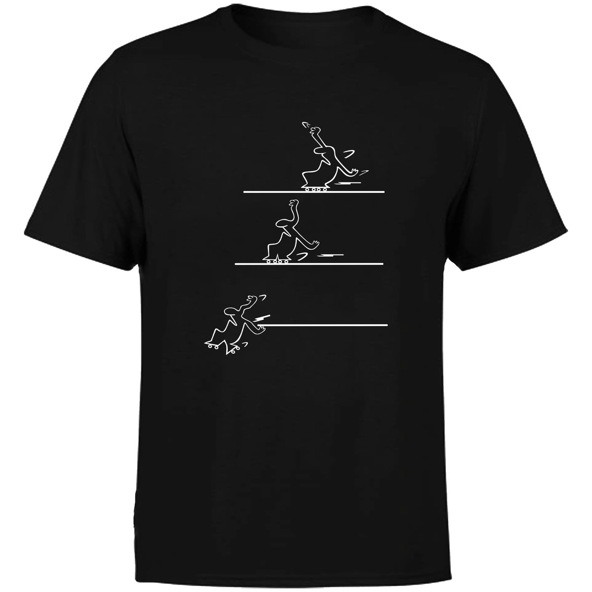 KOSZULKA MĘSKA Z NADRUKIEM LA LINEA BALUM 10C POSTAĆ LUDZIK L