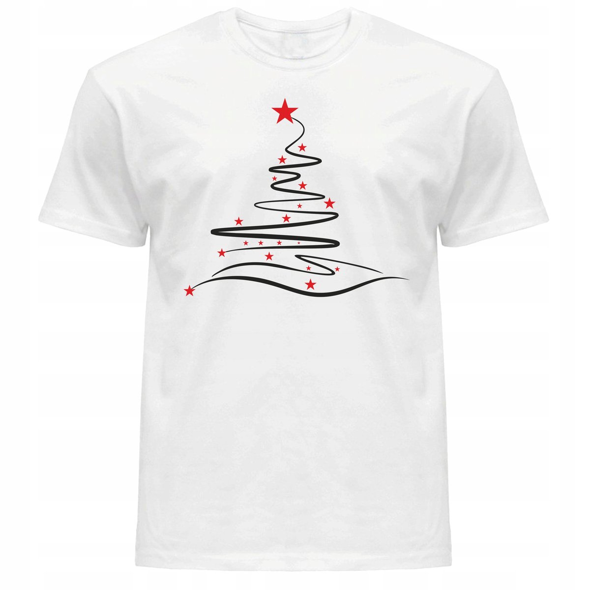 KOSZULKA ŚWIĄTECZNA CHOINKA BOŻE NARODZENIE PREZENT POD CHOINKĘ ŚWIĘTA L