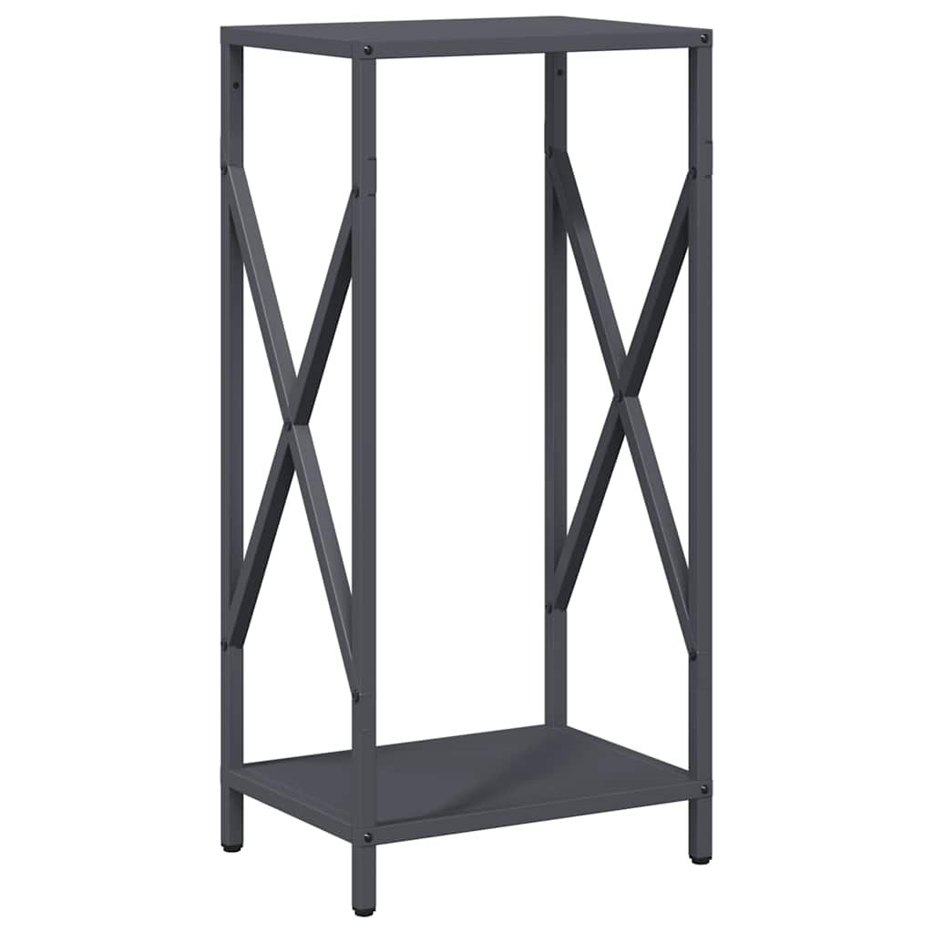 vidaXL Stojak na drewno opałowe antracyt 34x25x70 cm