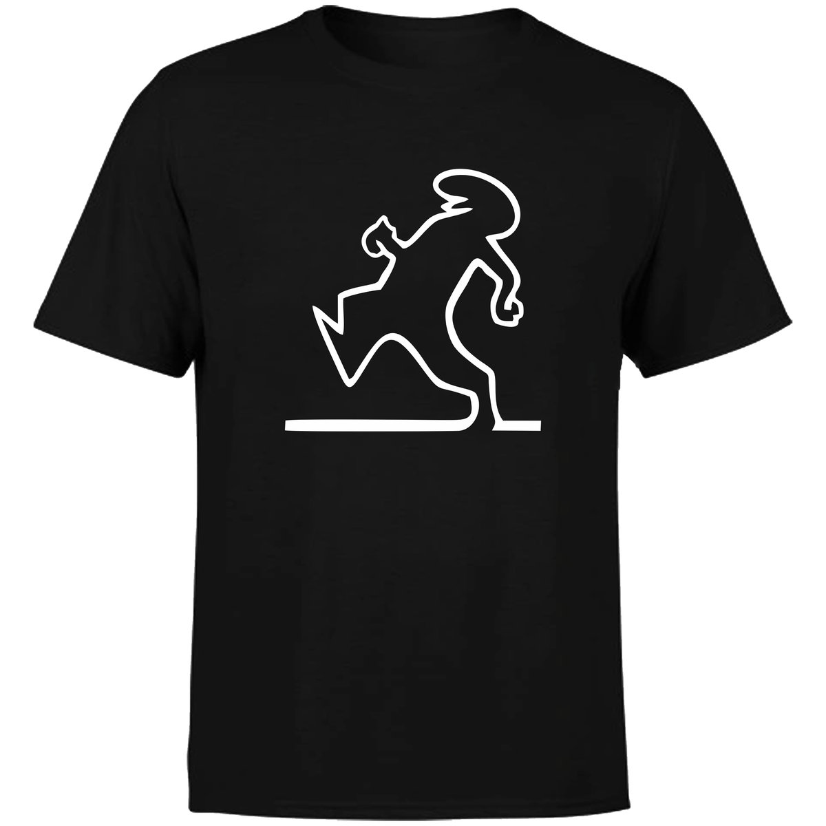 KOSZULKA MĘSKA Z NADRUKIEM LA LINEA BALUM 2C POSTAĆ LUDZIK 3XL