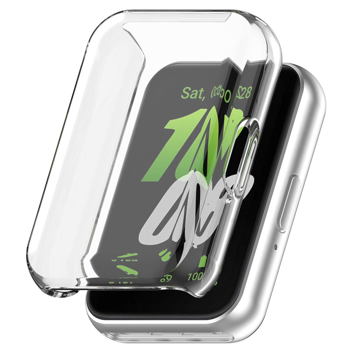 Pełne etui ochronne 360° Vanfone do Samsung Galaxy Fit 3 SM-R390, przezroczysty