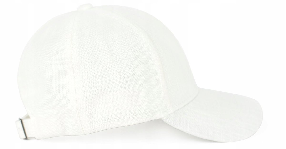 Letnia lniana czapka Praktyczna z daszkiem UNISEX cz22144-1