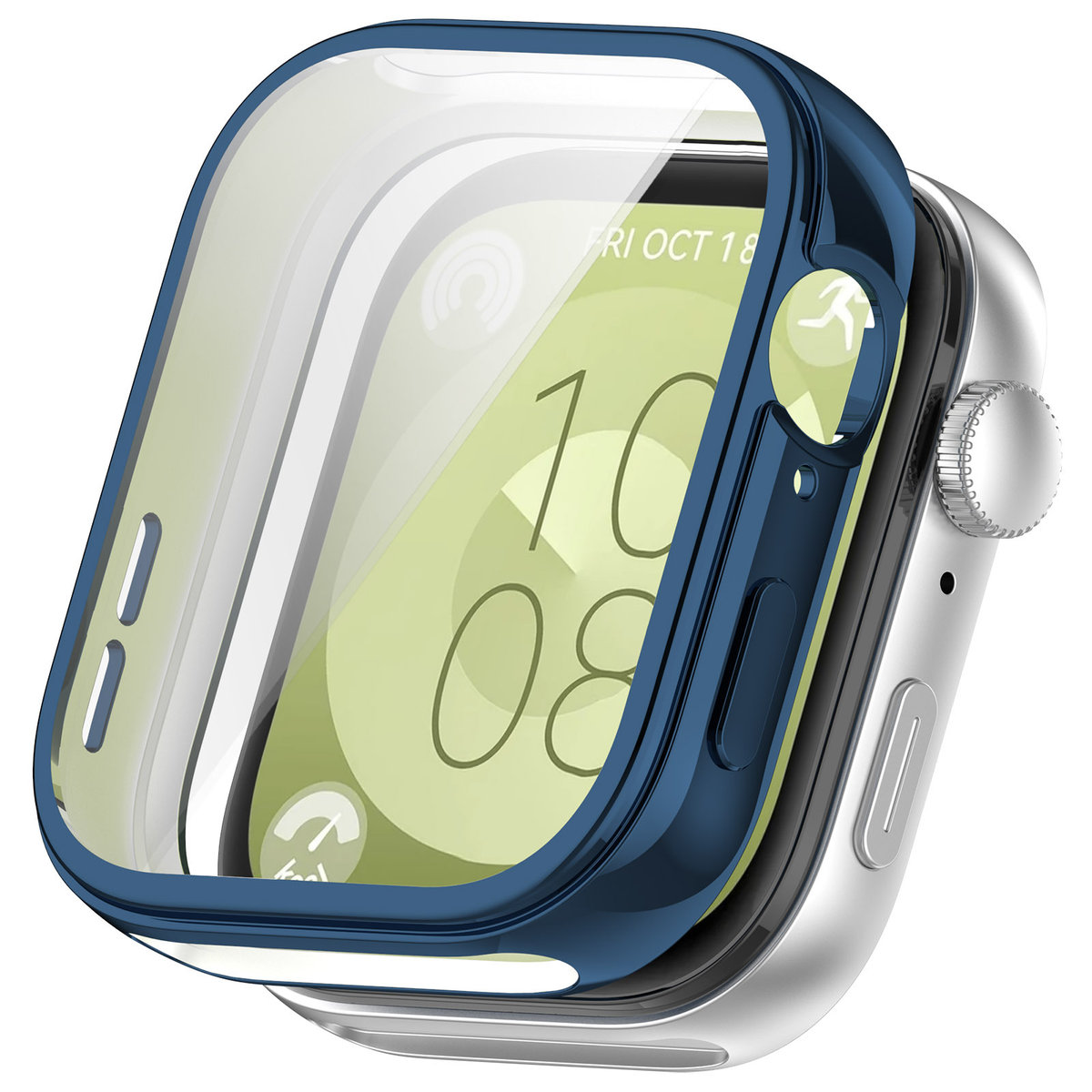 Pełne etui ochronne 360° Vanfone do Huawei Watch Fit 3, granatowy