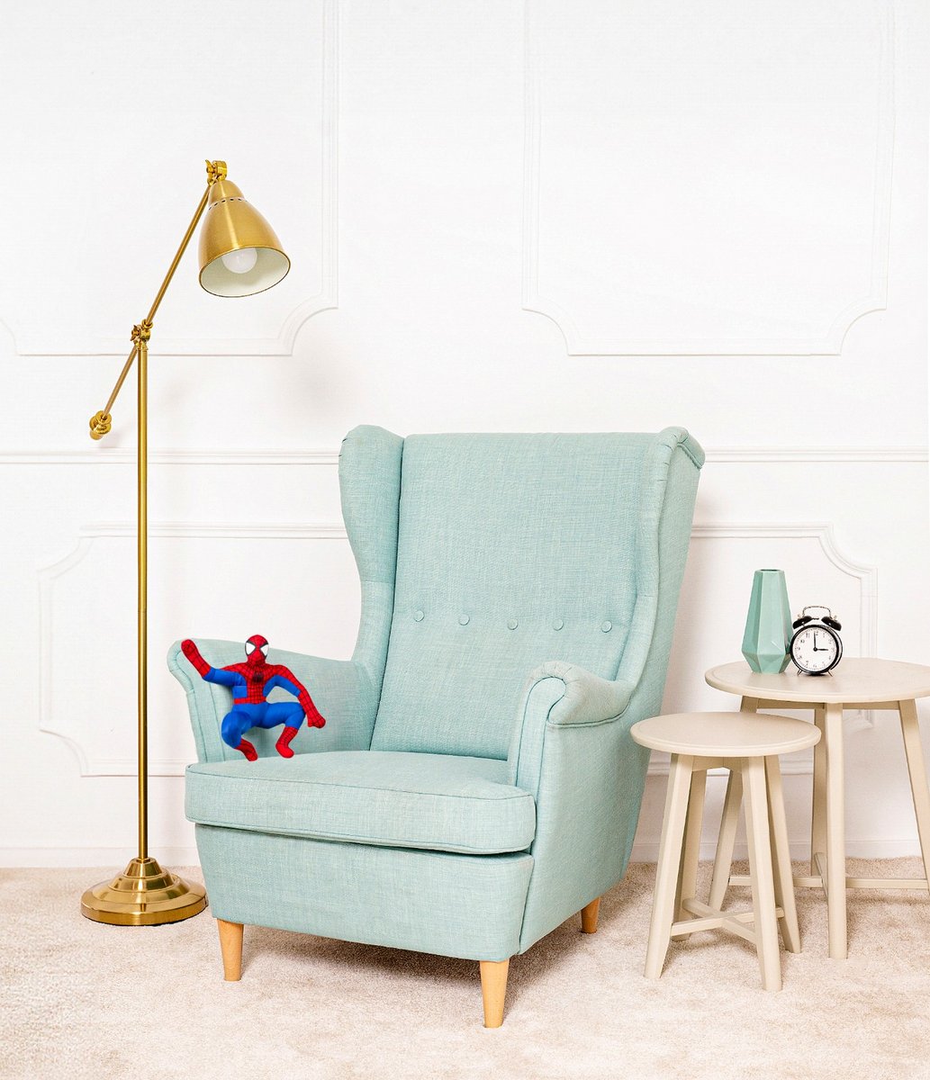 SPIDER-MAN SIEDZĄCY FIGURKA MASKOTKA PLUSZAK PRZYTULANKA MARVEL - 20cm