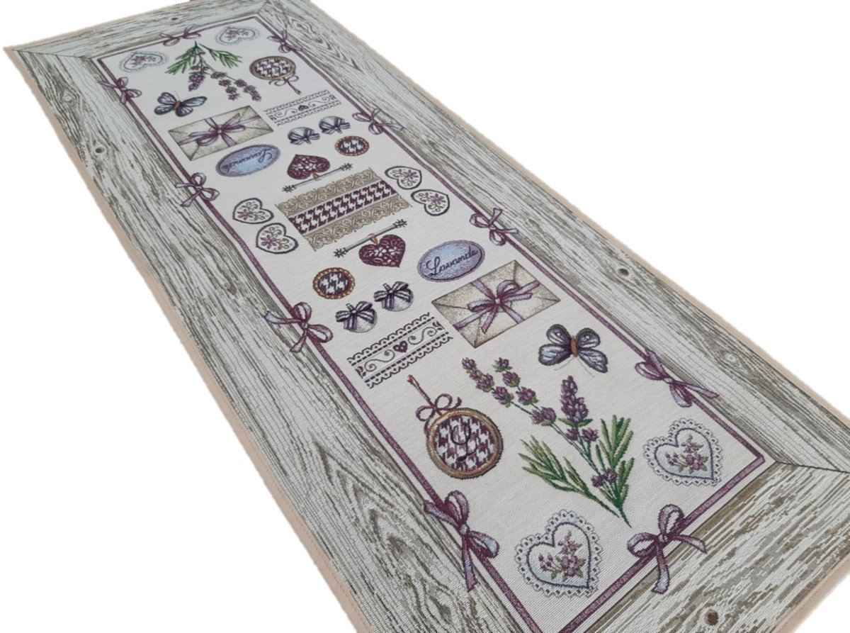 Bieżnik 40x100 cm 231 Lavender gobelinowy