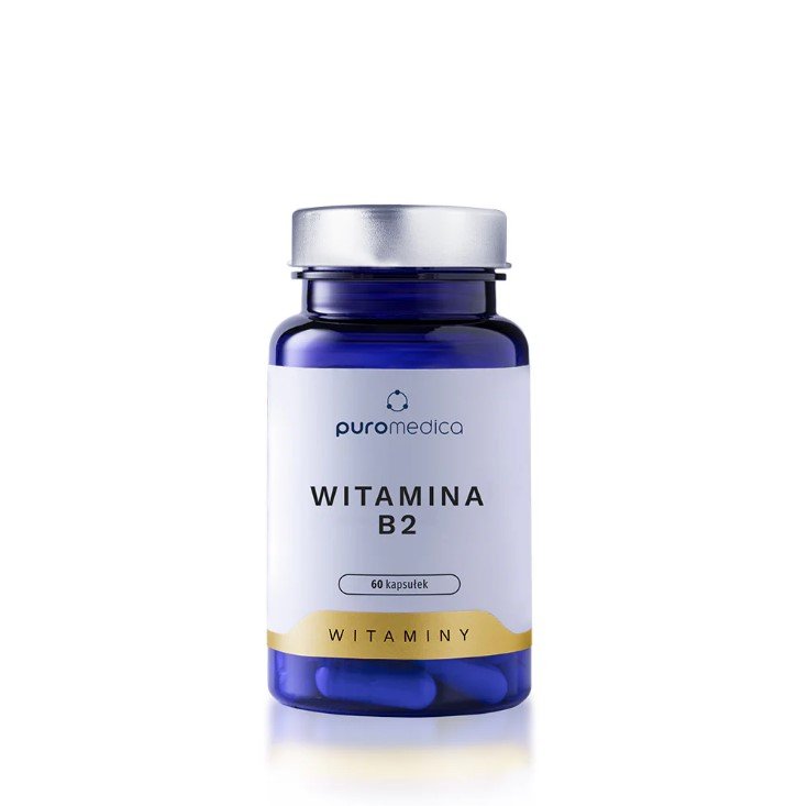 PUROMEDICA Witamina B2, 60 kapsułek