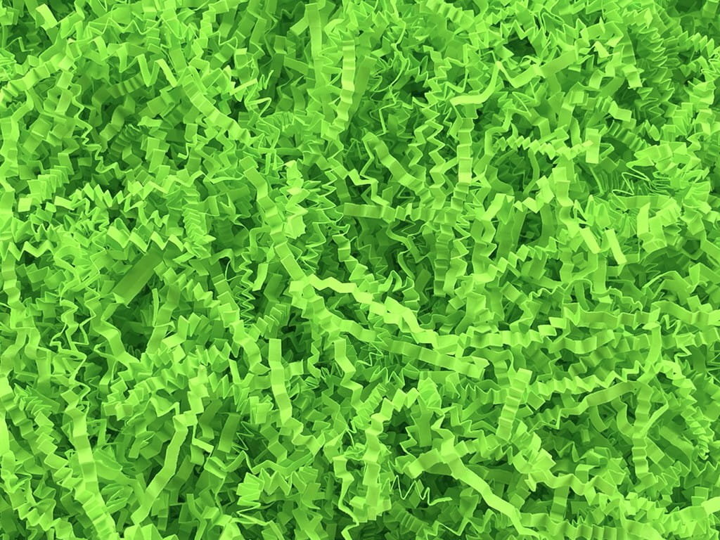 Wypełniacz do paczek zielony neon