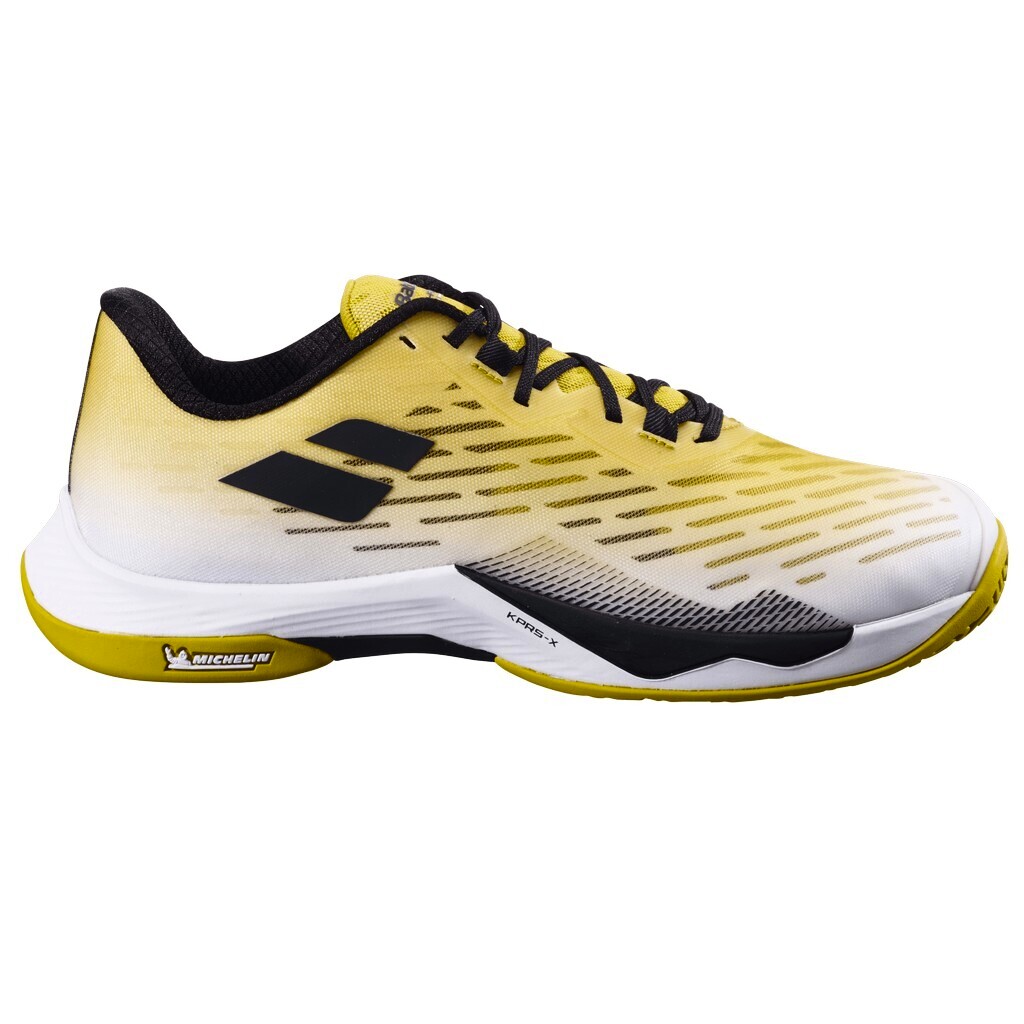 Męskie buty gimnastyczne Babolat Shadow Tour 5 Men White/Gold EUR 47