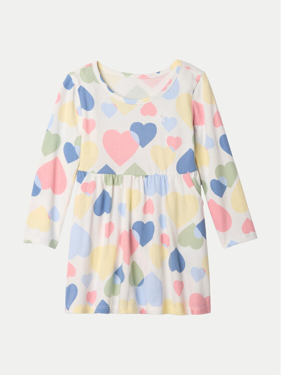 Gap Sukienka codzienna 646806-03 Czerwony Regular Fit
