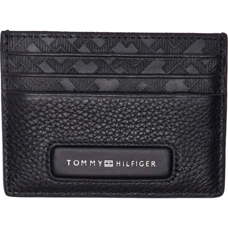 Tommy Hilfiger Skórzane etui na karty MONOGRAM