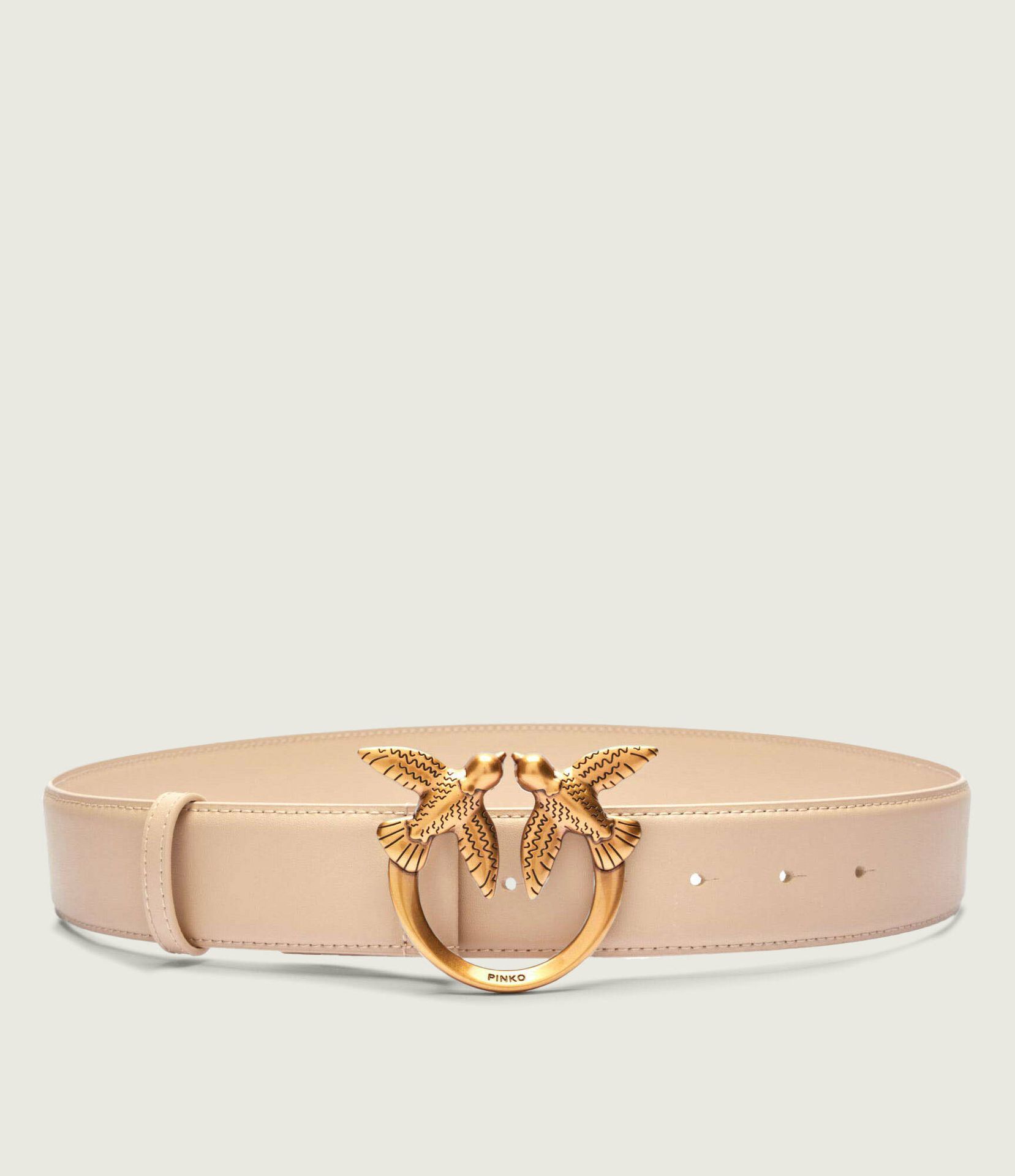 Pinko Skórzany pasek LOVE BERRY