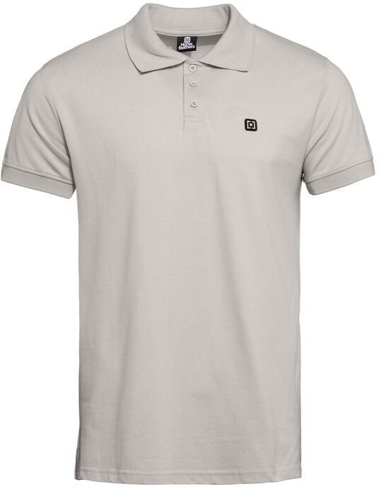 t-shirt HORSEFEATHERS KATO POLO T-SHIRT Cement