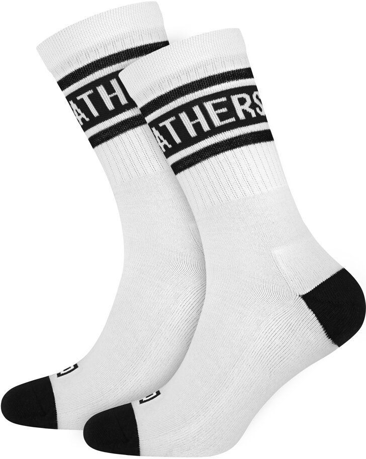 skarpety męskie HORSEFEATHERS BAR SOCKS Black/White