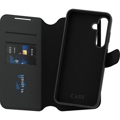 Etui PANZERGLASS Care Feature Tango 2w1 Wallet do Samsung Galaxy S25+ Czarny