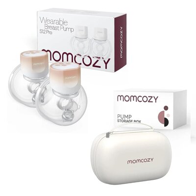 Laktator MOMCOZY S12 Pro Podwójny Pomarańczowy