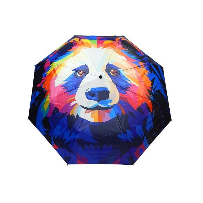 Parasol Doppler Modern Art Magic Mighty Panda automatyczny składany