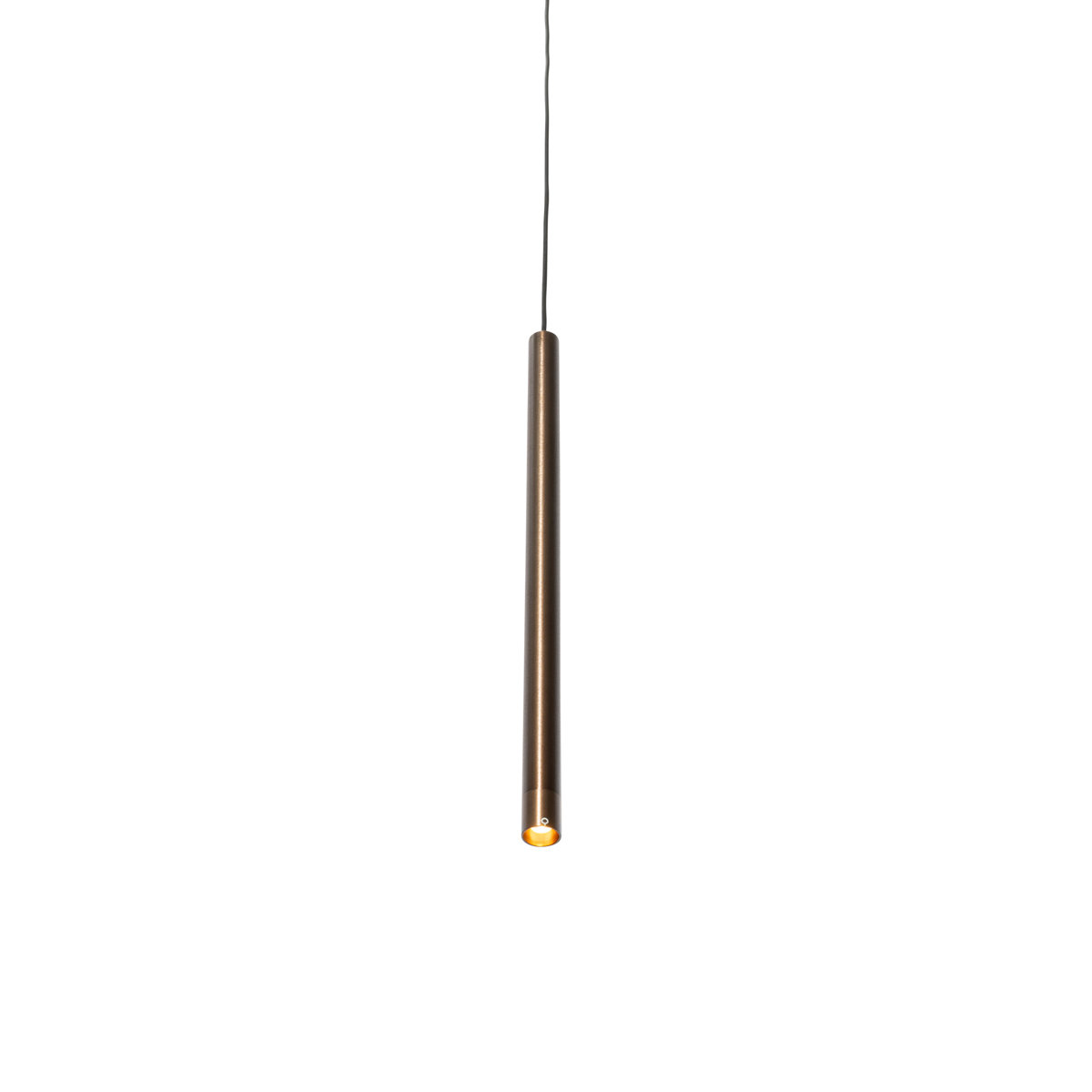 QAZQA Nowoczesna wisząca lampa w kolorze ciemnego brązu do systemu szynowego jednofazowego - Iconic Frini