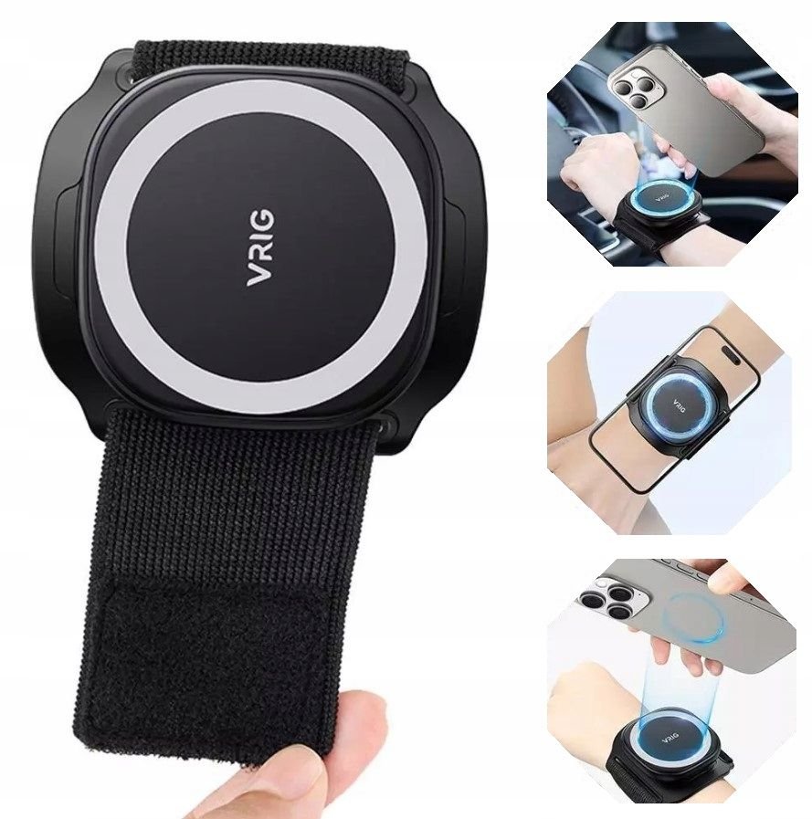 Uchwyt Opaska Na Rękę Magnetyczna Magsafe Do Iphone Telefon Smartfon Vrig / Mg 13