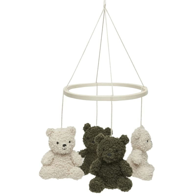 Jollein - Karuzela Nad Łóżeczko Baby Mobile Teddy Bear Leaf Green/Naturel