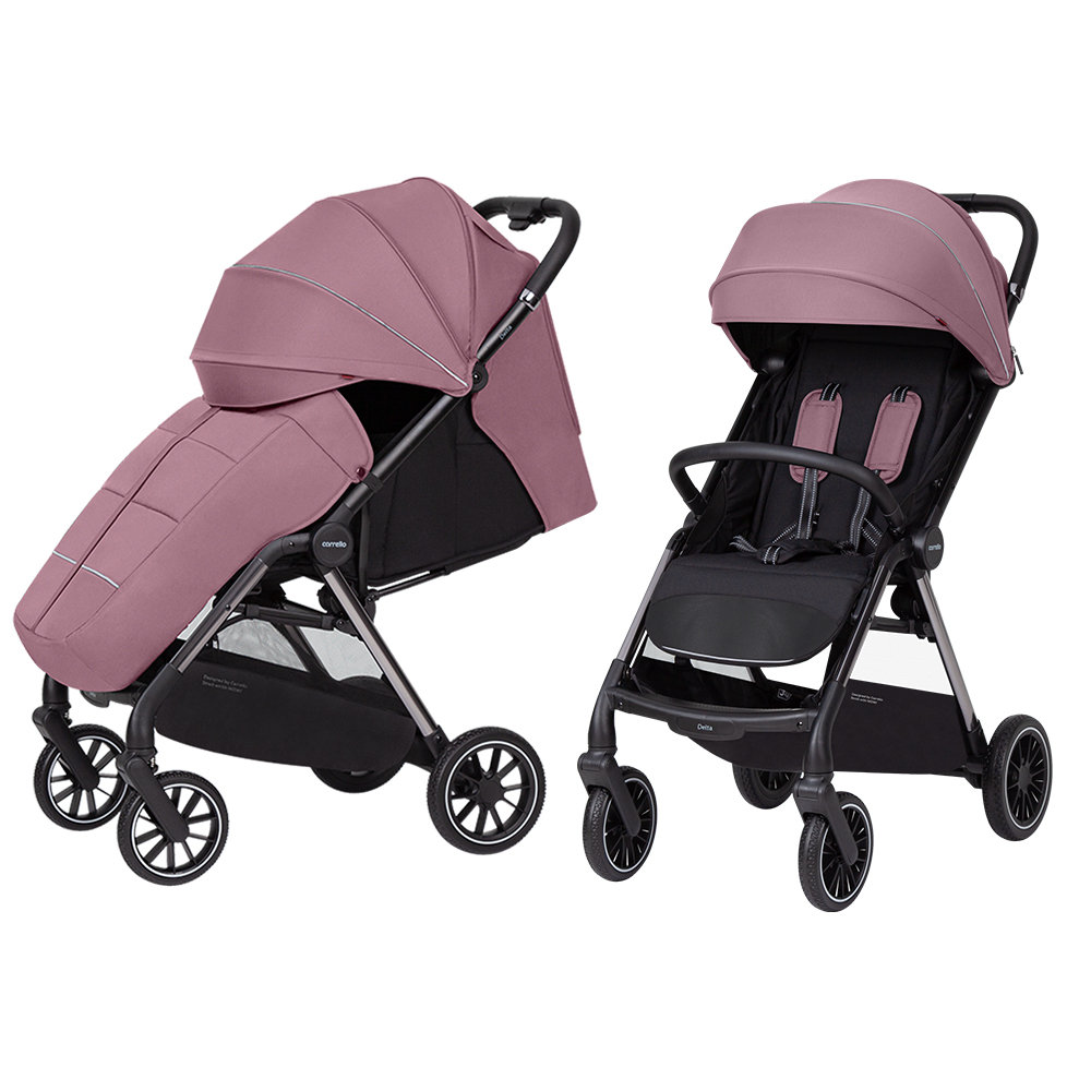 Wózek dla dziecka CARRELLO Delta CRL-5517 2024 Rose Pink