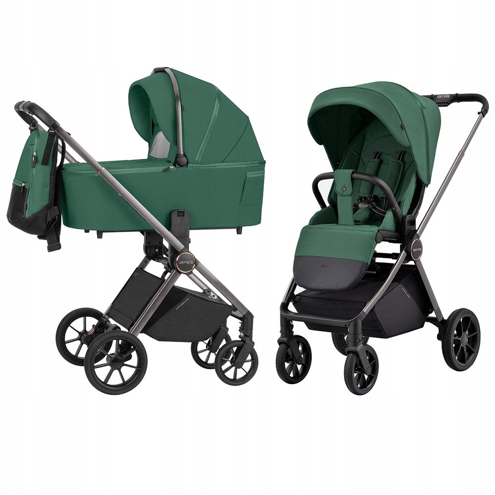 Wózek dla dziecka CARRELLO Ultra CRL-6525 2w1 Morning Green