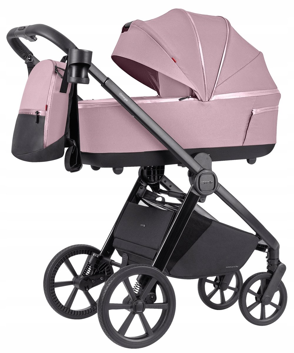 Wózek dziecięcy 2w1 CARRELLO Omega Plus CRL-6540/1 Galaxy Pink