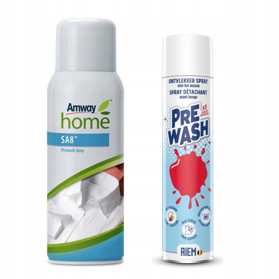 1+1 Zestaw Amway Odplamiacz spray Home 0,4 l + Riem Odplamiacz 0,3 l