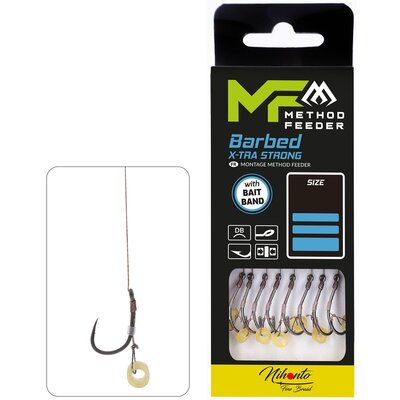 Przypon MIKADO Method Feeder HMFB2805G-6DB 0.12mm / 10cm