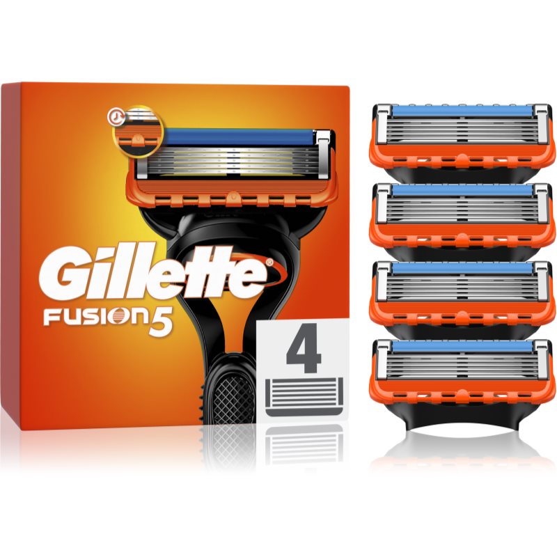 Gillette Fusion M) wkład do maszynki do golenia 4szt