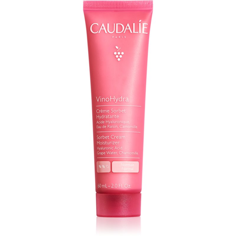 Caudalie VinoHydra Sorbet Cream Moisturizer nawilżający krem-żel dla cery wrażliwej 60 ml