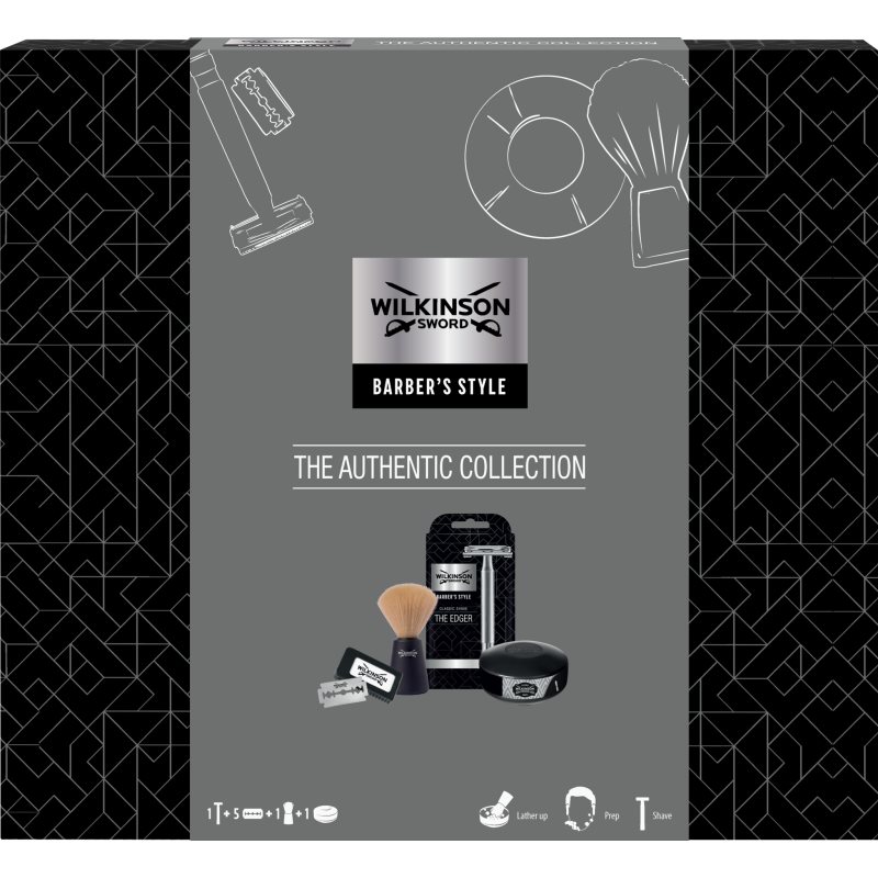 WILKINSON SWORD THE AUTHENTIC COLLECTION ZESTAW PREZENTOWY DLA MĘŻCZYZN