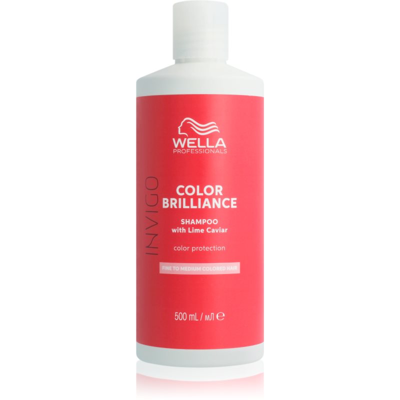 Wella INVIGO Brilliance, szampon do włosów cienkich i normalnych, 500ml